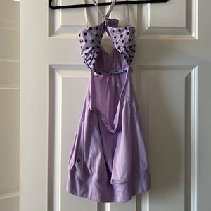 Lululemon Tank/Sports Bra Top. Light Purple. Size 4.